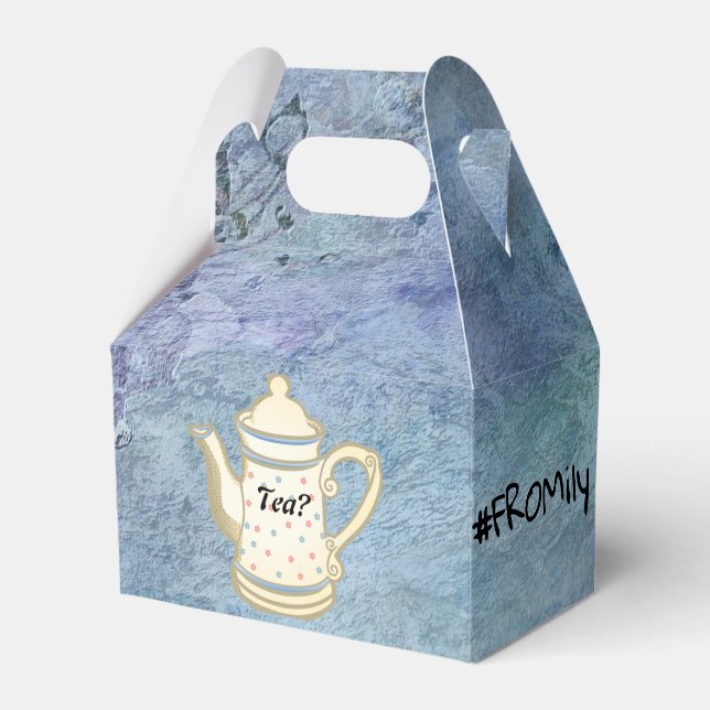 Tea? #FROMily From Fandom Liu Diner Design Favour Box (Front Side)