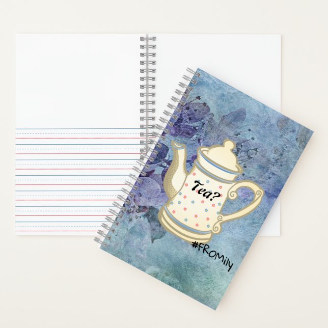 Tea #FROMily From Fandom Liu Diner Drawing Journal (Inside)