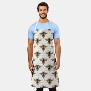 Tea Garden Bee Series Design 14  Apron