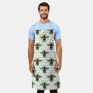 Tea Garden Bee Series Design 26 Apron