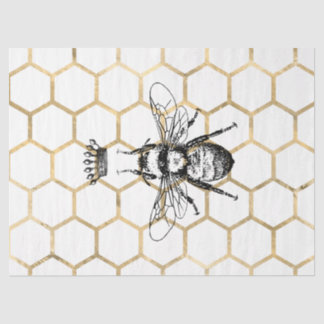 Tea Garden Bee Series Design 55 Tissue Paper