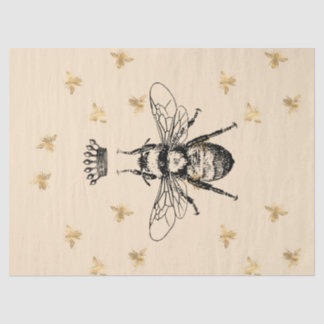 Tea Garden Bee Series Design 57 Tissue Paper