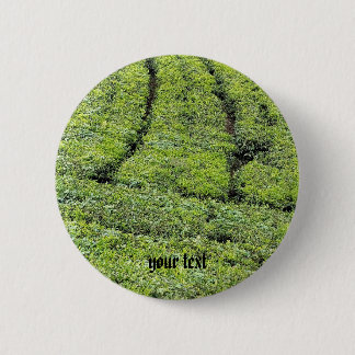 Tea gardens of Munnar on 6 Cm Round Badge