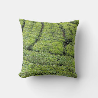 Tea gardens of Munnar on Cushion