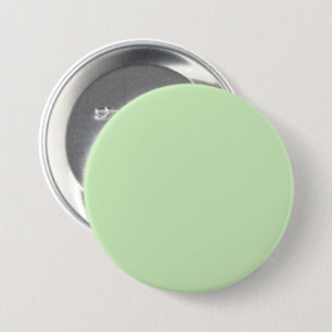Tea Green D0F0C0 Colour - With Option to Add a Nam 7.5 Cm Round Badge