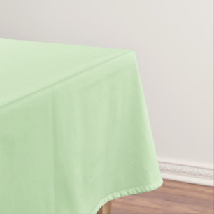 Tea Green Solid Colour Classic Elegant Tablecloth