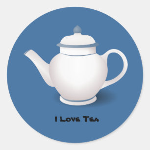 Tea: I Love Tea sticker