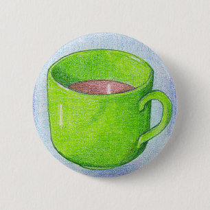 Tea in Green Button