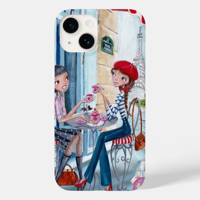 Tea in Paris Girls | Iphone 7 case (Back)