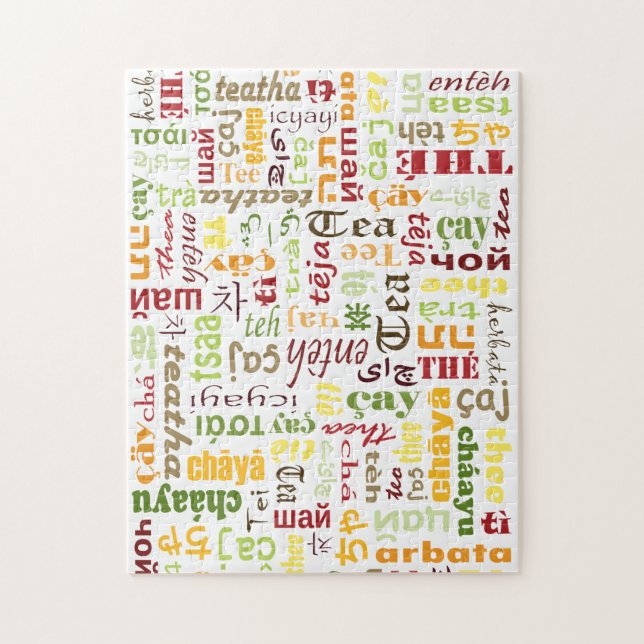Tea Jigsaw Puzzle (Vertical)