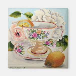 Tea & Lemon Magnet