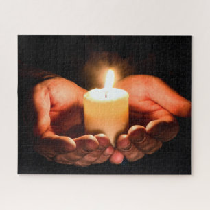 Tea Light Holiday Jigsaw Puzzle