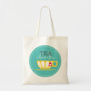 TEA - Love In A Cup Tote Bag