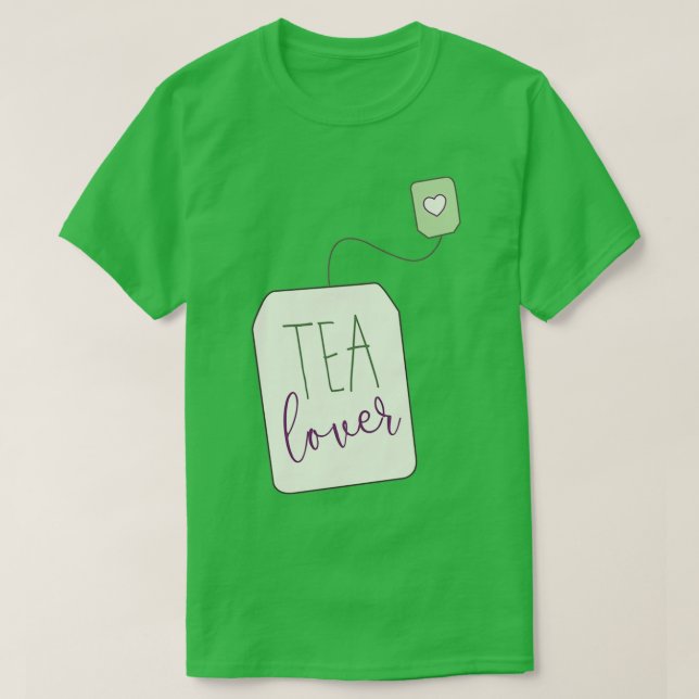 Tea Lover 15 T-Shirt (Design Front)