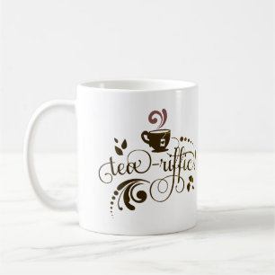 Tea Lover, Tea Drinker, Tea Mug, Typography Coffe Coffee Mug