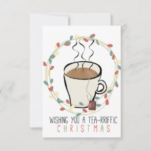Tea Lovers Christmas Card