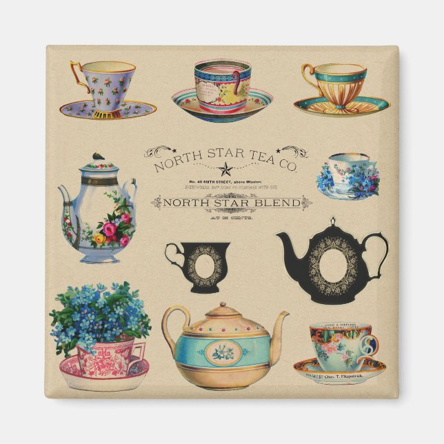 Tea Makes Everything Better Magnet (Front)