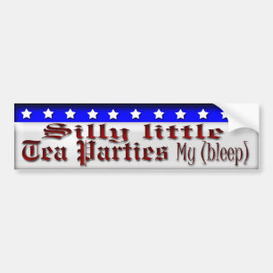 Tea Parties Bumper Sticker