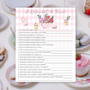 Tea Party - 20 questions about the Parents