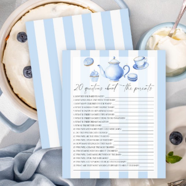 Tea Party - 20 questions about the Parents (Creator Uploaded)