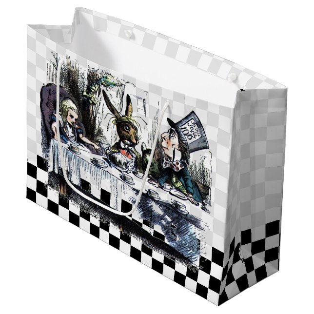 Tea Party 2 Large Gift Bag (Front Angled)