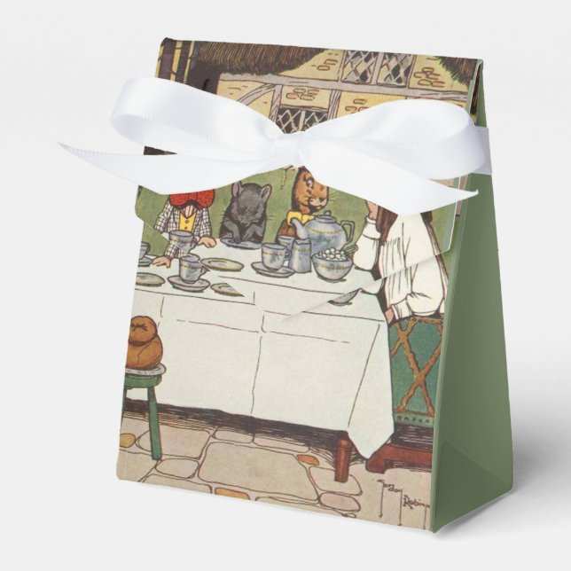 Tea Party 3 Favour Box (Front Side)