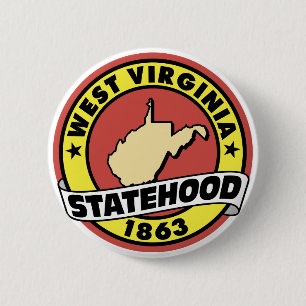 TEA PARTY 6 CM ROUND BADGE