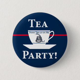 Tea Party! 6 Cm Round Badge