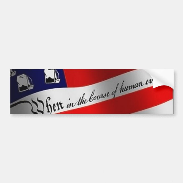 Tea Party April 15, 2009 Bumper Sticker (Front)