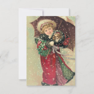 Tea Party at Grandma's House for Christmas Invitation