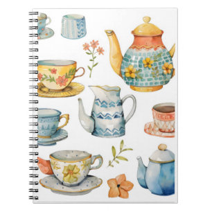 Tea Party -Blank Notebook