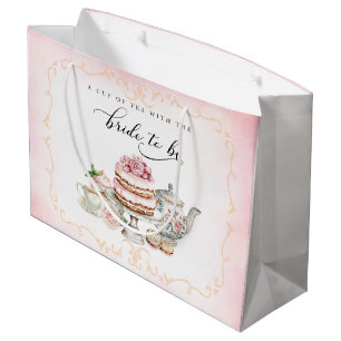 Tea Party Bridal Shower Gift Bag – Bride to Be