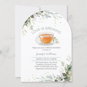 Tea Party Bridal Shower Invitation