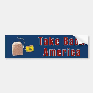 Tea Party Bumper Stick Bumper Sticker