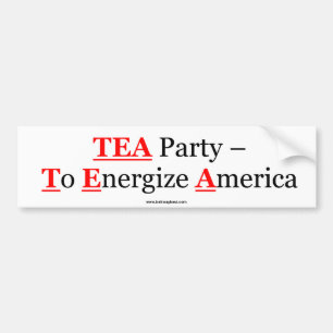 TEA Party - Bumper Sticker