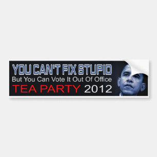 Tea Party Bumper Sticker
