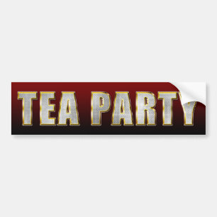 Tea Party Bumper Sticker