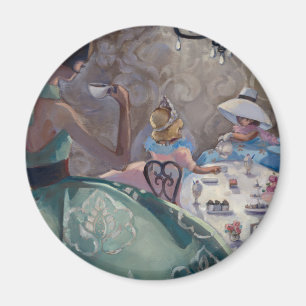 Tea Party by Trish Biddle Magnet