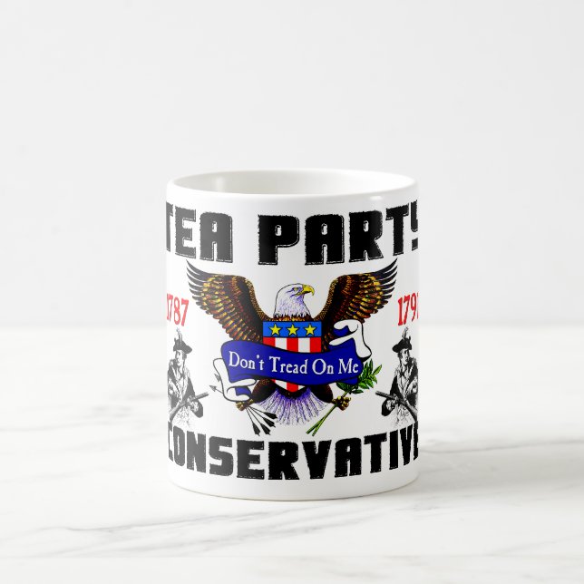 Tea Party Conservative Coffee Mug (Center)