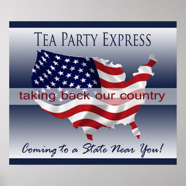 Tea Party Express Poster (Front)