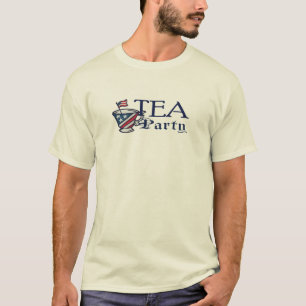 Tea Party Flag Political Protest T-Shirt