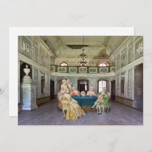 Tea Party Flat Holiday Card