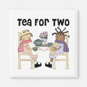 Tea Party for Two Magnet
