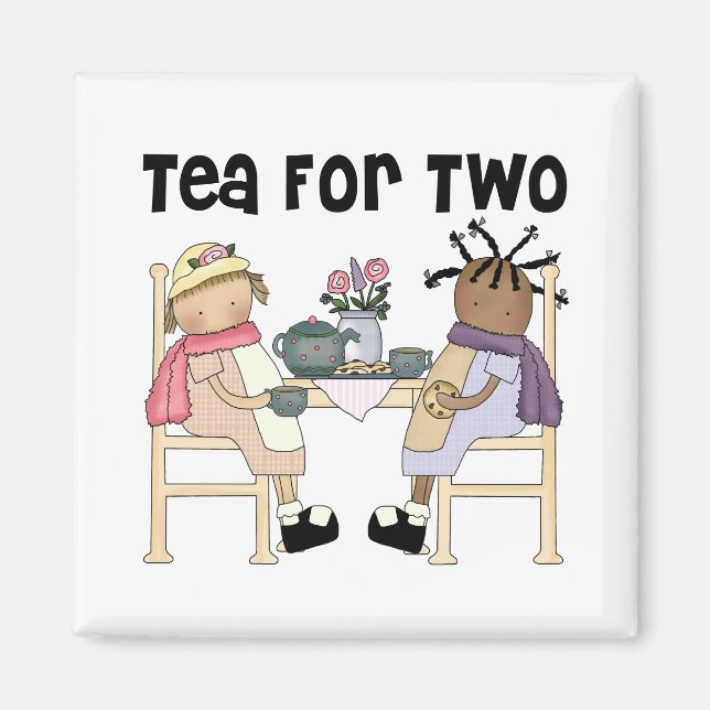 Tea Party for Two Magnet (Front)