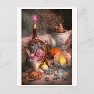 Tea Party - I would love to have some tea Invitation Postcard