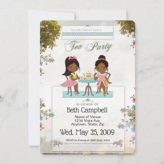 Tea Party Invitation