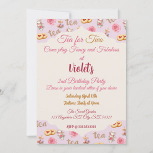 Tea Party Invitation