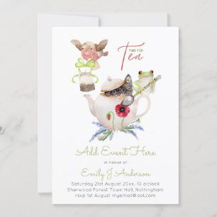 Tea Party Invitations for ANY EVENT Budget