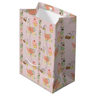 Tea Party Medium Gift Bag