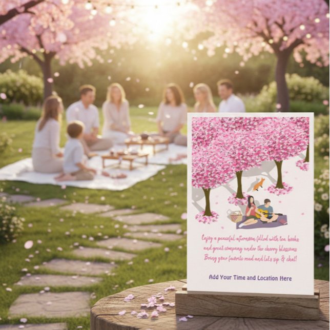 Tea Party or Book Club Gathering Invitation (Creator Uploaded)